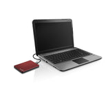 Seagate 1TB Backup Plus Slim Portable Drive - USB 3.0 - Red
