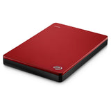 Seagate 2TB Backup Plus Slim Portable Drive - USB 3.0 - Red