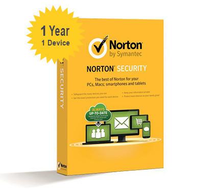 Norton Security Standard - 1-Year 1-Device - Global