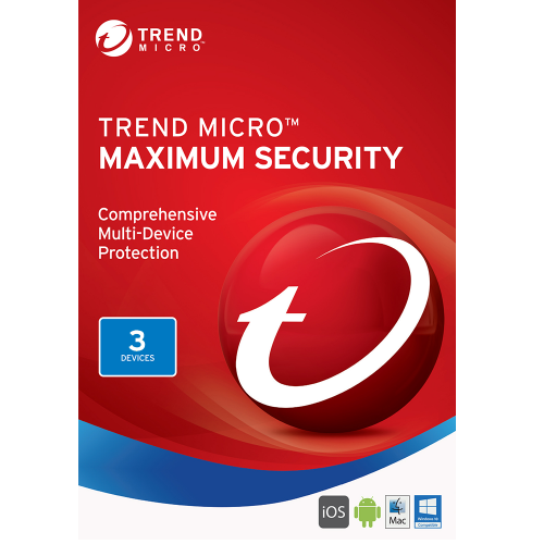 Trend Micro Maximum Security (2020) - 2-Year / 3-Device