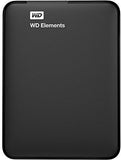 WD 1TB Elements Portable External Hard Drive  - USB 3.0  - WDBUZG0010BBK-WESN