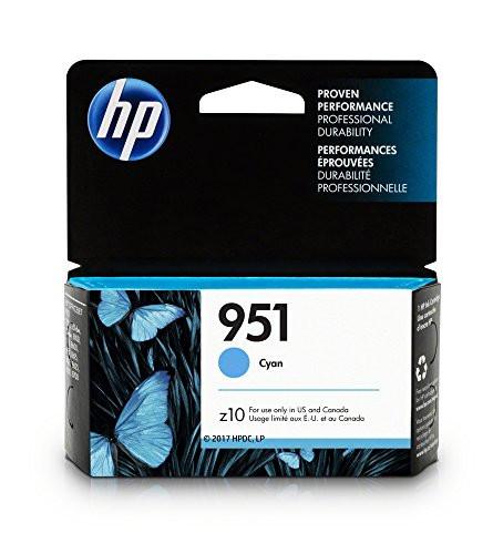 HP 951 Cyan Original Ink Cartridge (CN050AN)