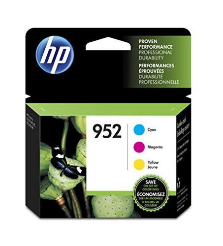 HP 952 Cyan, Magenta & Yellow Original Ink Cartridges, 3 pack