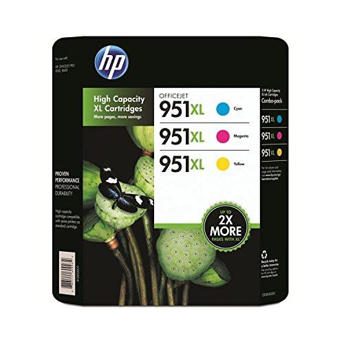 HP 951XL Color Ink Cartridge - Combo Pack by Lexmark