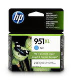 HP 951XL Cyan High Yield Original Ink Cartridge (CN046AN)