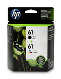 HP 61 Black & Tri-color Original Ink Cartridges, 2 pack (CR259FN)