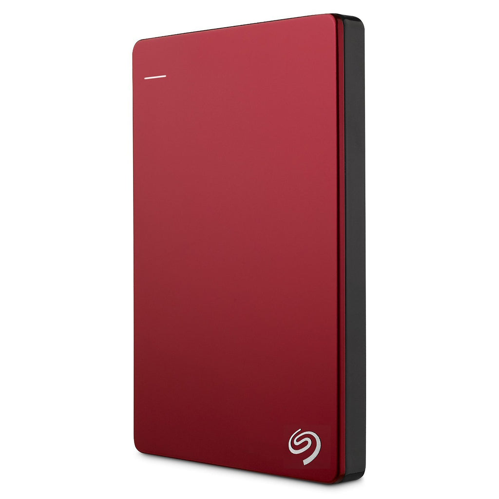 Seagate 2TB Backup Plus Slim Portable Drive - USB 3.0 - Red