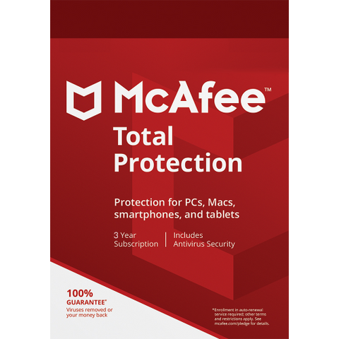McAfee Total Protection - 3-Year / Global